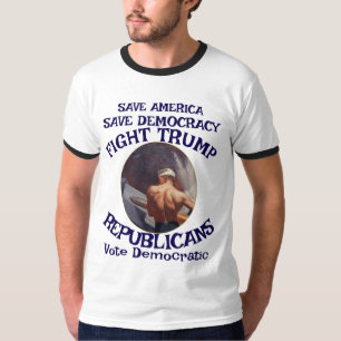 Tsaar Rue Leugenaar Trump POTUS Patriotisch MAGA T T-shirt