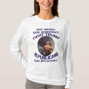 Tsaar Rue Leugenaar Trump POTUS Patriotisch MAGA T T-shirt