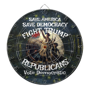 Tsaar Rue Leugenaar Trump POTUS Patriottische MAGA Dartbord