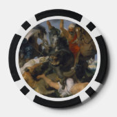 Tsaar Rue Leugenaar Trump POTUS Patriottische MAGA Poker Chips (Achterkant)