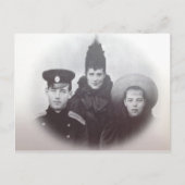 Tsaar - TSARINA MARIE & OLGA & MICHAEL Rusland #09 Briefkaart (Voorkant)