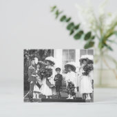 Tsaar van Rusland met zijn kinderen Briefkaart (Staand voorkant)