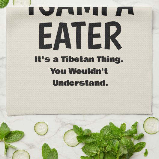 Tsampa eet Tibetaanse voedselcultuur Tibetaanse ge Theedoek (Gevouwen)