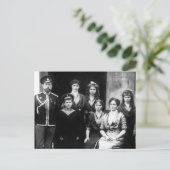 Tsar en Tsarina van Rusland met kinderen OTMA-A Briefkaart (Staand voorkant)