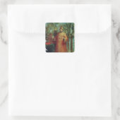 Tsar Ivan Alexeevich V Vierkante Sticker (Tas)