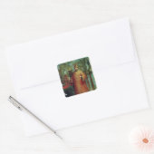 Tsar Ivan Alexeevich V Vierkante Sticker (Envelop)