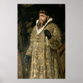 Tsar Ivan IV Vasilyevich "the Terrible" 1897 Poster (Voorkant)