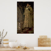 Tsar Ivan IV Vasilyevich "the Terrible" 1897 Poster (Keuken)