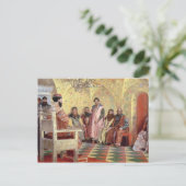 Tsar Mikhail Fyodorovich met Boyars Briefkaart (Staand voorkant)
