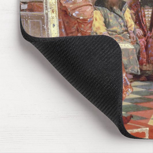 Tsar Mikhail Fyodorovich met Boyars Muismat (Hoek)