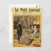 Tsar Nicolas & vader 1894 Romanov Rusland #116 Briefkaart (Voorkant / Achterkant)