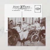 Tsar Nicolas van Rusland, de koninklijke familie R Briefkaart (Voorkant / Achterkant)