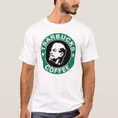Tsarbucks Funny Russian Pun Coffee Shop T-shirt (Voorkant)