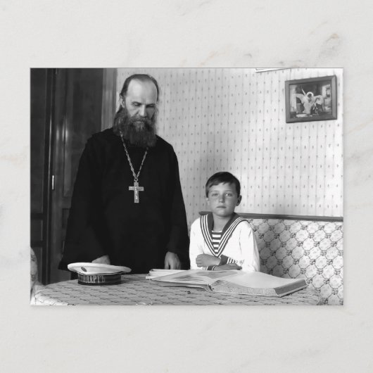 Tsarevitch Alexis Romanov, zoon tsar of Russia Pos Briefkaart (Voorkant)