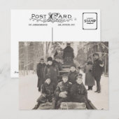 Tsarevitch Alexis Romanov, zoon tsar van Rusland Briefkaart (Voorkant / Achterkant)