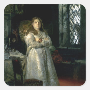 Tsarevna Sophia Alexeevna Vierkante Sticker