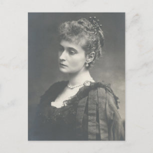 Tsarina Alexandra, de tsaar Rusland, Alix Hesse Briefkaart