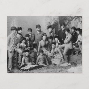 Tsarina Alexandra familie Hessen Groot-Brittannië  Briefkaart