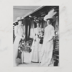 Tsarina Alexandra van Rusland en Empress Marie Briefkaart