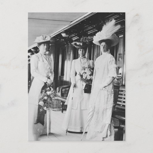 Tsarina Alexandra van Rusland en Empress Marie Briefkaart (Voorkant)