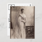 Tsarina Alexandra van Rusland, Romanov in gala Briefkaart (Voorkant / Achterkant)