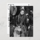 Tsarina van de Russische née prinses Alix van Hess Briefkaart (Voorkant / Achterkant)