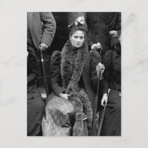 Tsarina van de Russische née prinses Alix van Hess Briefkaart