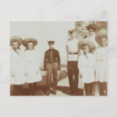 Tsarina van Rusland en dochters, OTMA Romanov Briefkaart (Voorkant)