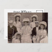 Tsarina van Rusland met OTMA en royals Engeland Briefkaart (Voorkant / Achterkant)