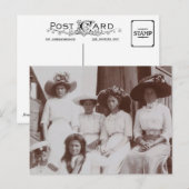Tsarina van Rusland & Olga, Tatiana, Marie Romanov Briefkaart (Voorkant / Achterkant)