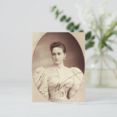 Tsarina van Rusland Romanov Alix Hesse Briefkaart (Staand voorkant)