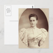 Tsarina van Rusland Romanov Alix Hesse Briefkaart (Voorkant / Achterkant)