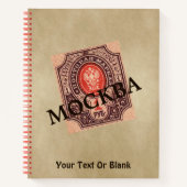 Tsarist Russia Postage Notitieboek (Voorkant)