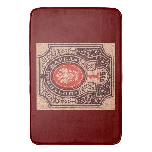 Tsaristisch Rusland Postage Badmat (Voorkant Verticaal)