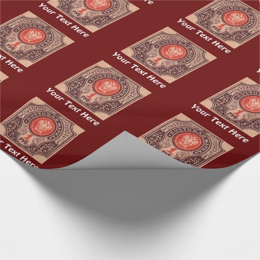 Tsaristisch Rusland Postage Cadeaupapier (Hoek)