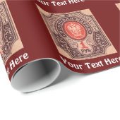 Tsaristisch Rusland Postage Cadeaupapier (Rol Hoek)