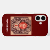Tsaristisch Rusland Postage Case-Mate iPhone Case (Achterkant (horizontaal))