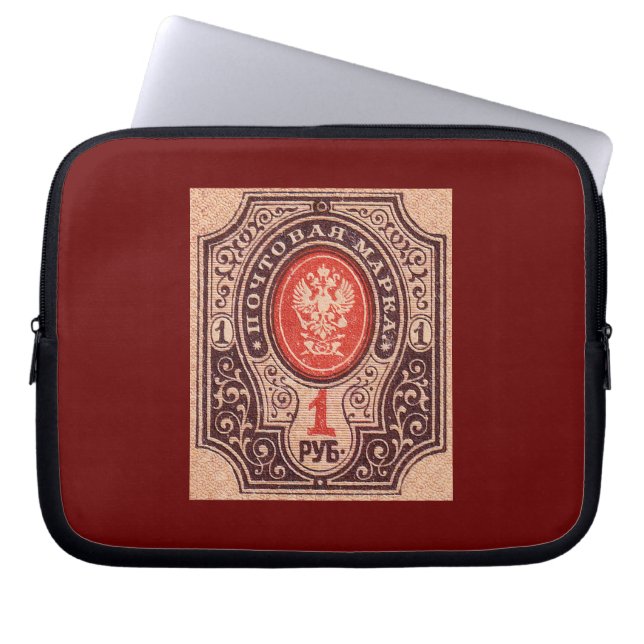 Tsaristisch Rusland Postage Laptop Sleeve (Voorkant)