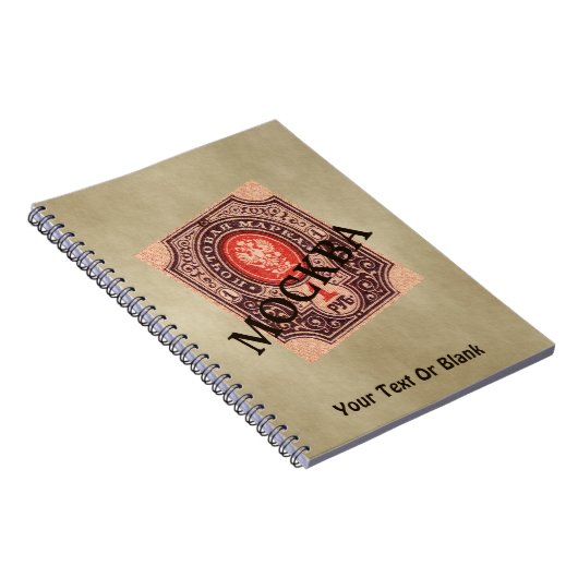 Tsaristisch Rusland Postage Notitieboek (Rechterzijde)