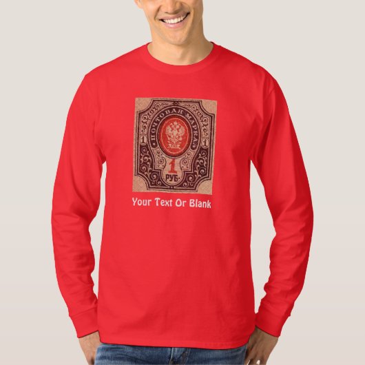Tsaristisch Rusland Postage T-shirt (Voorkant)