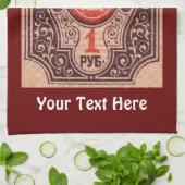 Tsaristisch Rusland Postage Theedoek (Gevouwen)