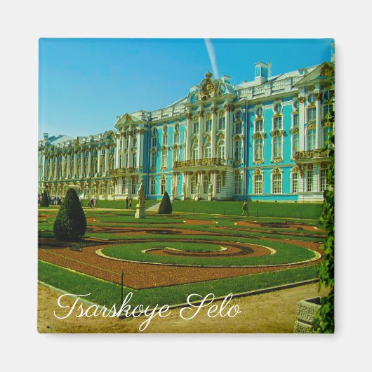 Tsarskoye Selo Pushkin Cathrine Palace Rusland Magneet (Voorkant)