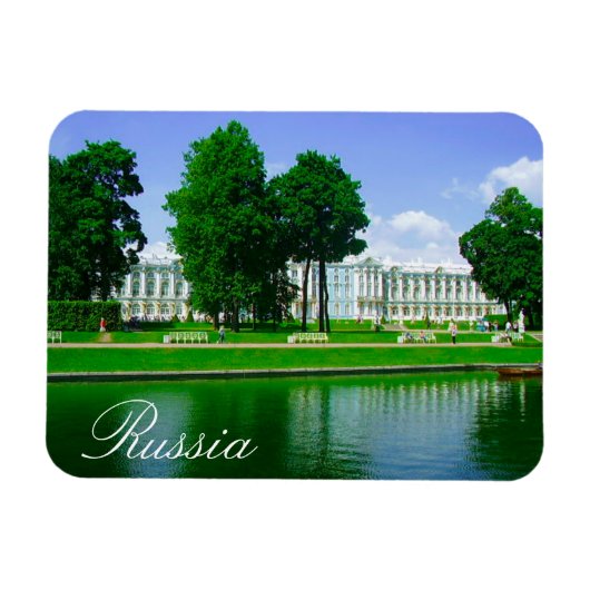 Tsarskoye Selo Pushkin Cathrine Palace Rusland Magneet (Horizontaal)