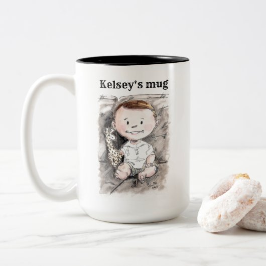 TSB2 TWEEKLEURIGE KOFFIEMOK (Met donut)