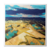 TSC002 TOSCANE Toscaans platteland - Italië, Tegeltje (Voorkant)