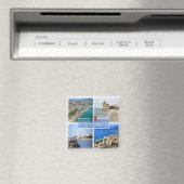TSC006 FOLLONICA - Mozaïek - Toscane Italië - Frid Magneet (Insitu (Vaatwasser))