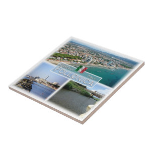TSC007 FOLLONICA Mozaïek - Toscane, Italië, Tegeltje