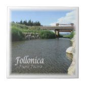 TSC014 FOLLONICA, Schapenrivier, Toscane, Tegeltje (Voorkant)