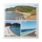 TSC022 ELBA EILAND, Mozaïek, Toscane, Tegeltje (Voorkant)