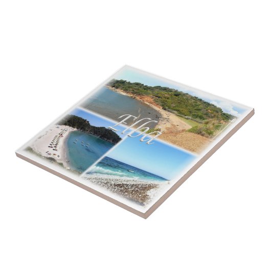 TSC022 ELBA EILAND, Mozaïek, Toscane, Tegeltje (Zijkant)